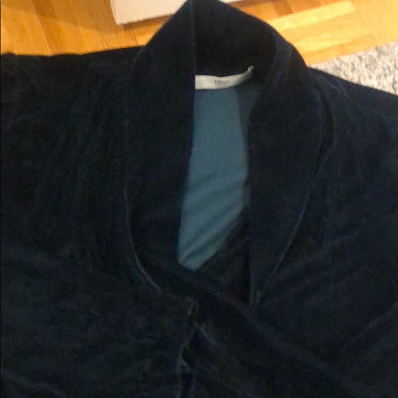 Velour warp blazer top - Picture 3 of 3